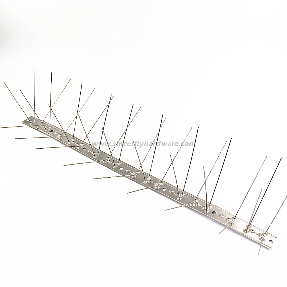 SHSS-86: To Deter Bird And Animal Spikes with Flexible Steel Base