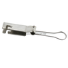 Aluminum Messengered Economy CATV Drop Wire Clamp