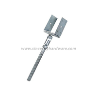 U Type Adjustable Hot Dipped Galvanized Fence Post Ground Anchor