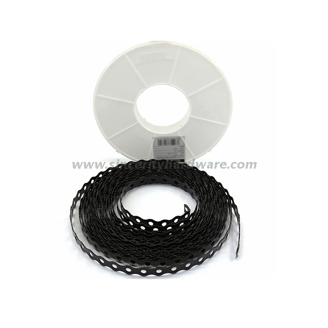 Galvanized wood connector strapping band