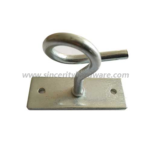 FTTH Cable C Type Draw Hook With Wall Mounted