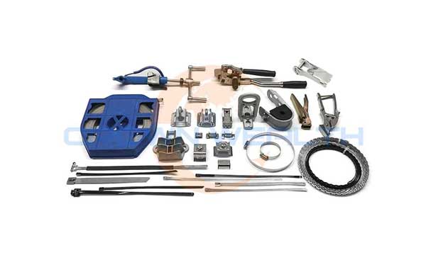 Stainless Steel Straps and Buckles for Telecom Power Transmission