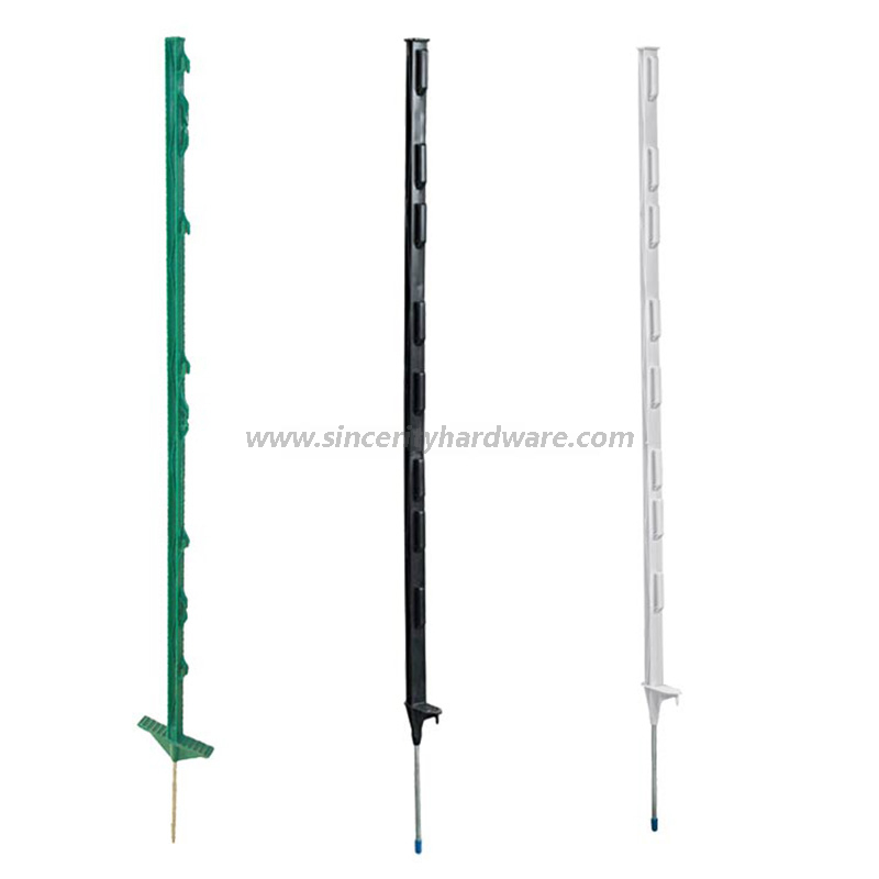 Plastic Electric Fencing Post for Controlling Cows