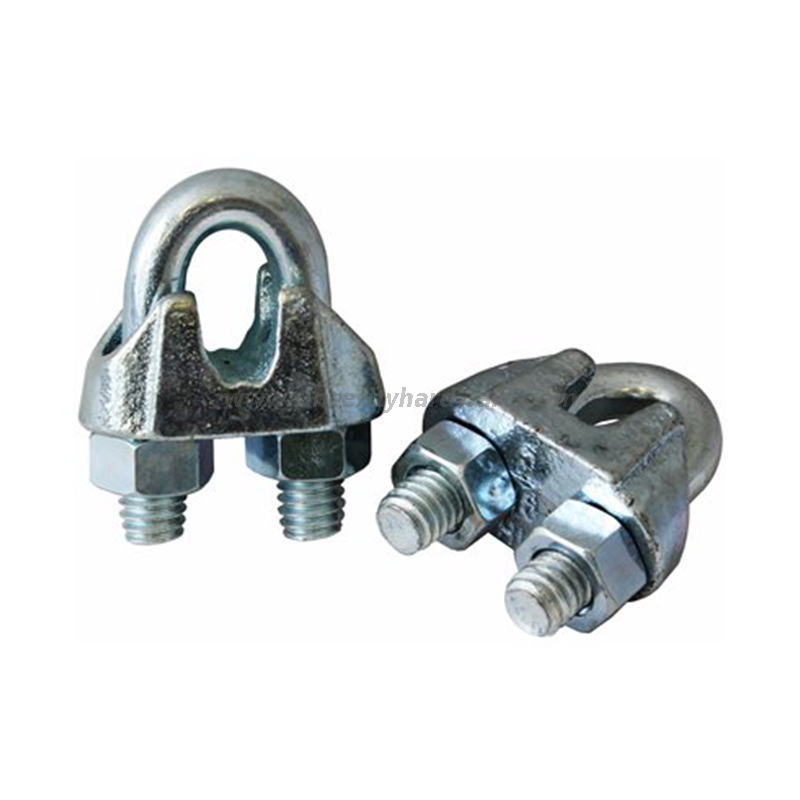 thumbnail image 2 of Groove Industrial 1/2" Galvanized Malleable Wire Rope Clips – 10-Pack 2 of 3