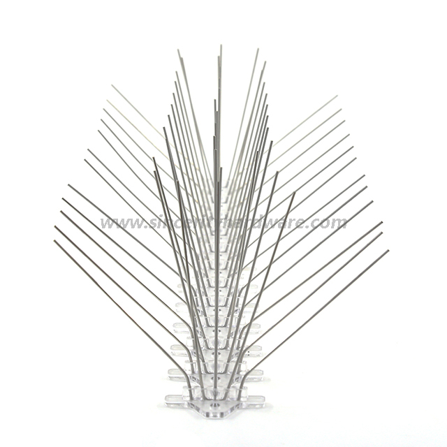 SHPC-58: 5 Rows Bird Control Product Plastic Anti Pigeon Spikes
