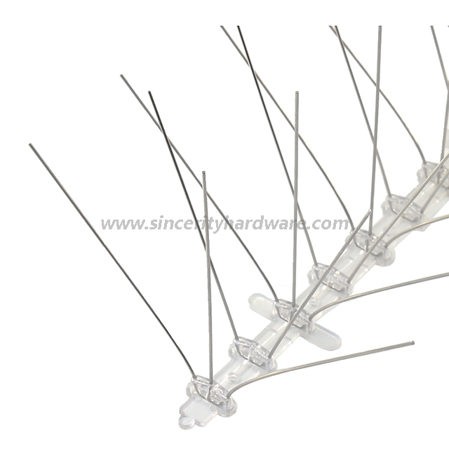 SHPC-84: 5 Rows Keep Birds Away Spikes Wall Protection Spike