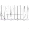 SHPC-72: 5 Rows Bird Spikes with PC Base And Stainless Steel 304 